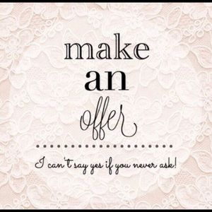 Please make reasonable offers.💛